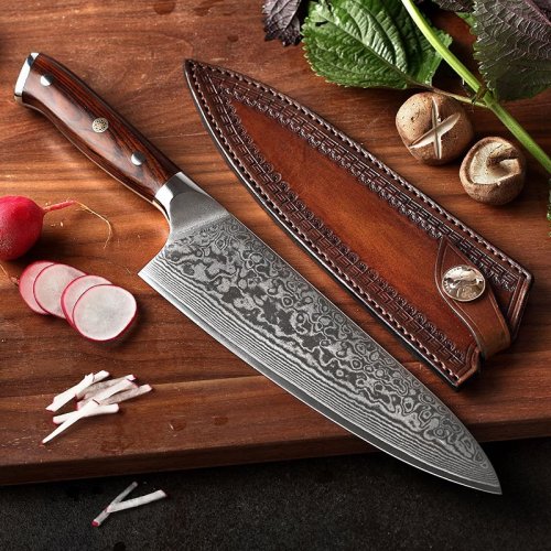 Kožené pouzdro na šéfkuchařský nůž 8" a 8,3"