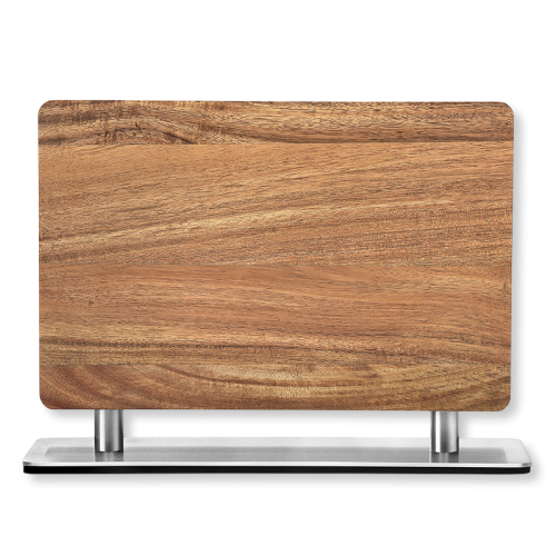 Elegantní oboustranný magnetický stojan na nože se stabilní kovovou základnou