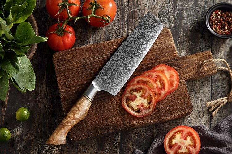 Nakiri nůž MASTER 7" o celkové délce 32,3 cm