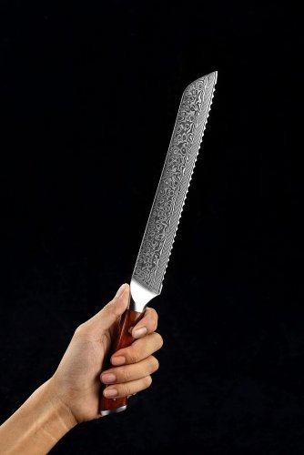 Nůž na chléb a pečivo 9" o celkové délce 35,8 cm