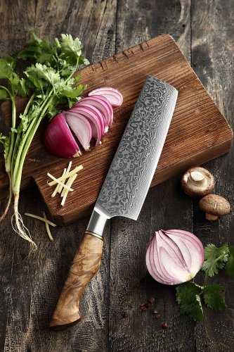 Nakiri nůž MASTER 7" o celkové délce 32,3 cm