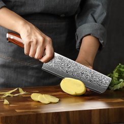 Nakiri nůž 7" o celkové délce 31,5 cm