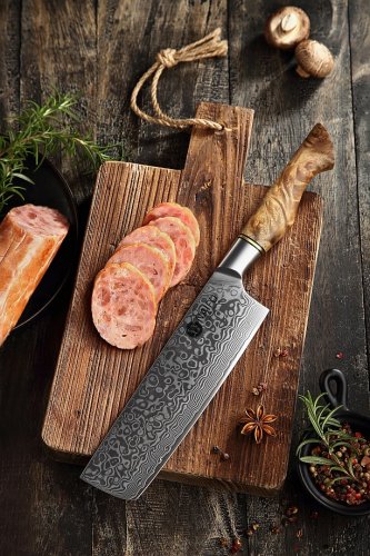 Nakiri nůž MASTER 7" o celkové délce 32,3 cm