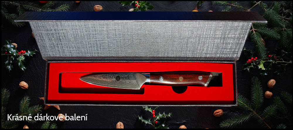 Krásné dárkové balení vykrajovacího nože NAIFU
