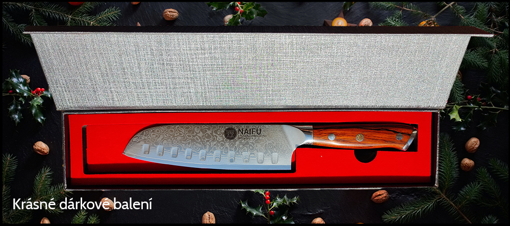 Krásné dárkové balení nožů NAIFU